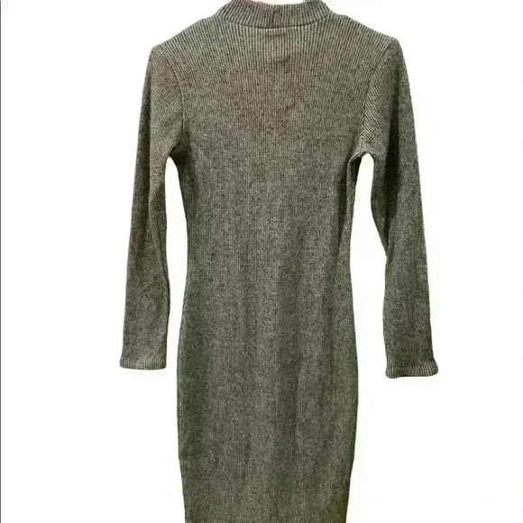COPY - Lulu’s Grey Sweater Dress - Picture 2 of 3